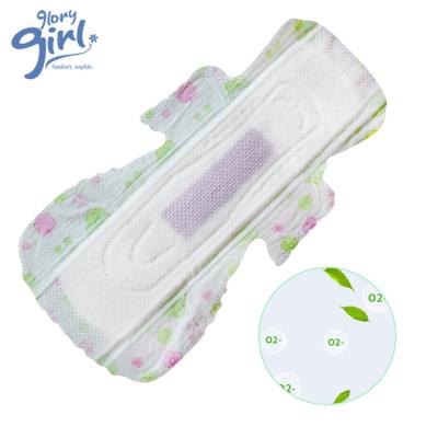 China Wholesale Breathable Sanitary Napkin Lady Care Brand Active Oxygen Sanitary Pads Supplier for sale