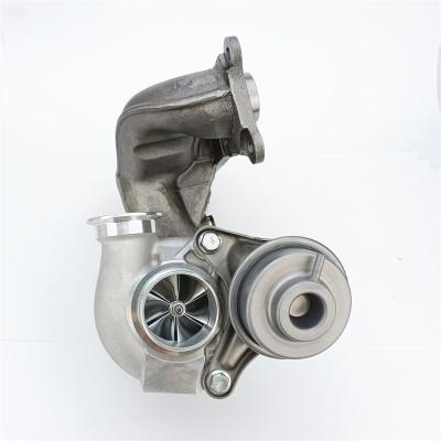 China Verbeterde TD04L-17T Billet 6+6 Twin Turbos voor BMW 335i 335xi 3.0L N54 2006-2010 CW 43.4*58mm TW 41.2*47.2mm Te koop