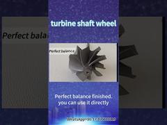 turbine wheel shaft