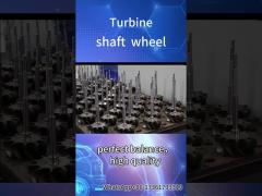 turbine wheel shaft