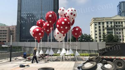 China Beautiful Giant Balloon Sculpture With Colorful Surface As Outdoor Decoration for sale