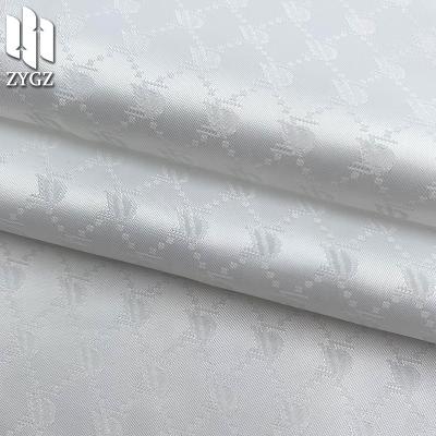 China High Quality 100% Wind Proof Polyester Jacquard Fabric Clothing Coat Cloth Bag Striping Wholesale for sale