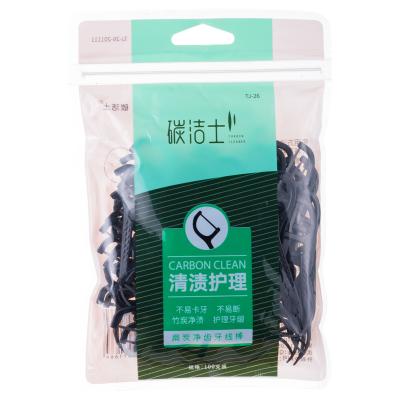 China Dental Floss High Quality ISO ISO ABS Silk Bamboo Charcoal Bamboo Charcoal Wholesale Food Grade Wholesale OEM Free Sample Customized for sale