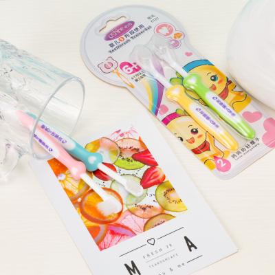 China Oral Care Children Toothbrush Kid Toothbrush With Logo Customized Happy Childhood BPA Free Cartoon Tiger Bristle Soft Toothbrush for sale