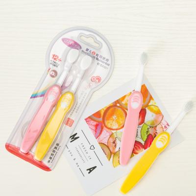 China Oral Happy Childhood Customized Logo BPA Free Bristle Soft Toothbrush Child Care Children Toothbrush Child Toothbrush for sale