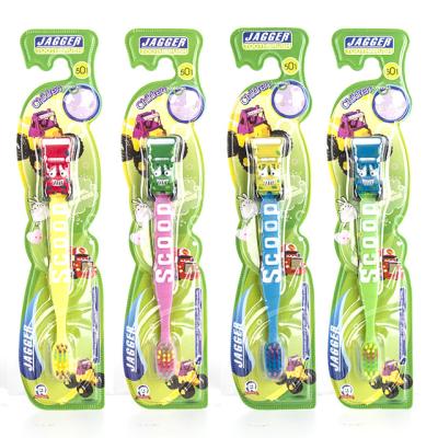 China Oral Care Fun Kid Toothbrush For With Cartoon Toothbrush Handle for sale