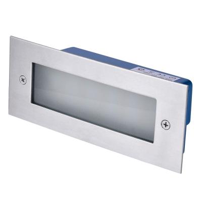 China Garden LED Stainless Steel Mini Brick Light Outdoor Garden Recessed Step Wall Lights for sale