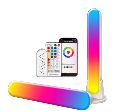 China Tuya Smart WiFi+IR LED Hotel Light Bar RGB Symphony Atmosphere Music Room Decoration Night Light Desk Light for Alexa Google Home for sale