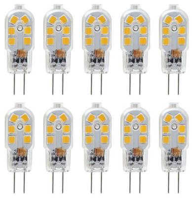 China Hotel 2W G4 LED Bulb AC/DC 12V Bi-Pin Halogen Bulb Base 20W Equivalent Light Lamps for sale