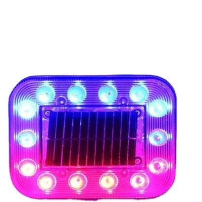 China ROAD 14 LED Car Truck Strobe Instant Light Dash Solar Backup Flash Warning Lamp Width Warning Lamp Prevent for sale