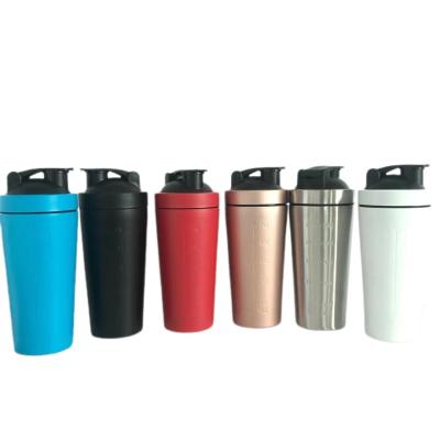 China Madou Good Mouth Stainless Steel Fitness Insulated Wide Viable Protein Shaker Bottle For Gym Custom Logo Leak Proof for sale