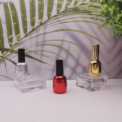 China Personal Care 15ml Empty UV Gel Nail Polish Bottle For Cosmetic Packaging for sale