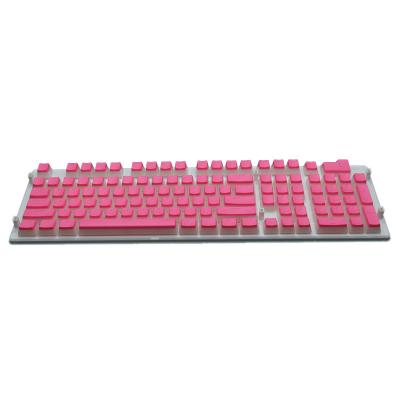 China Previous Pudding Mechanical Keycaps To Light Version 108 Keys PBT Keycaps Multi Color Version Keycaps for sale