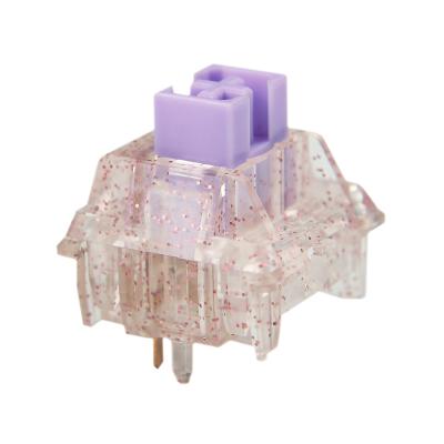 China Keyfirst Bling Switches 5pin Support SMD RGB LED Clear Linear Switch for DIY Keyboard Mechanical Bling Switches for sale