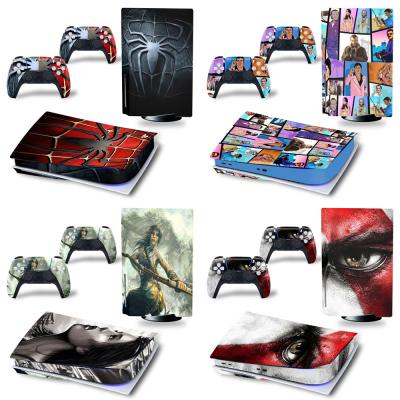 China Waterproof Oil Proof PVC Vinyl Decal Sticker Skin For PS5 Console Controller In Stock for sale