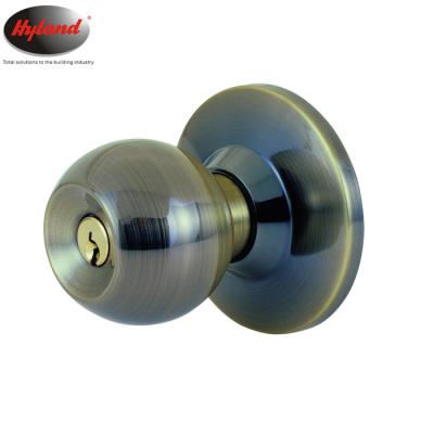 China 304 HYLAND OEM Heavy Duty Cylindrical Lock Stainless Steel Chapa Para puertas de cerraduras for sale