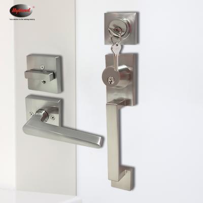 China OEM 70722 Hot Selling DC Zinc Alloy HYLAND Handle Door Lock High Quality Zinc Alloy Export For USA Market With Pass Function Door Lock for sale