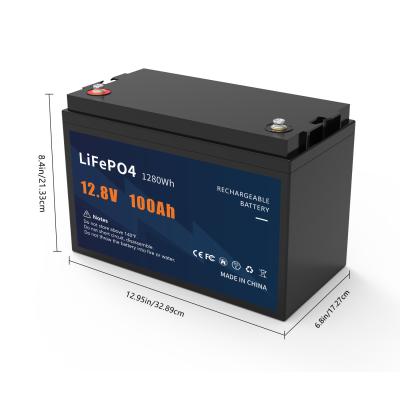 Cina Pacchetto ricaricabile della batteria di 12V 100Ah LiFePO4 per l'iluminazione pubblica solare del carretto di golf in vendita