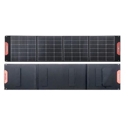 China 18V eficiência elevada Monocrystalline dobrável 23% do painel solar 200W para acampar à venda