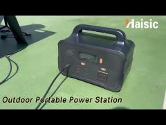 Outdoor Portable Power Station 626Wh Lithium Battery For Home Emergency