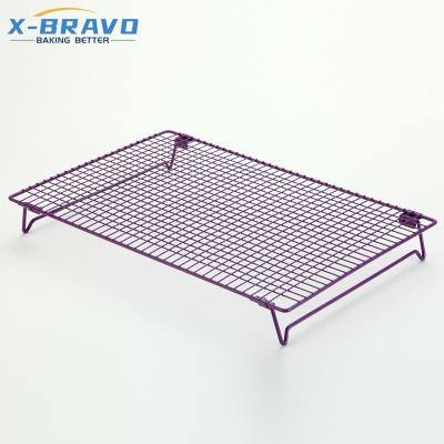 China Viable Cookie Rack Cooling Baking Bread Cooling Mesh Rack Cookie Rack Cake Tools for sale