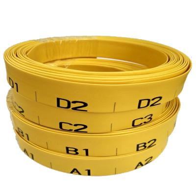 China Military Grade TMS 135 Degree New Arrival ID Tube Slot Cable Sleeve Insulator Brand Cable ID Tube for sale