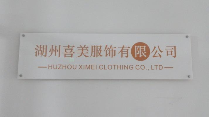 Verified China supplier - Huzhou Ximei Clothing Co., Ltd.