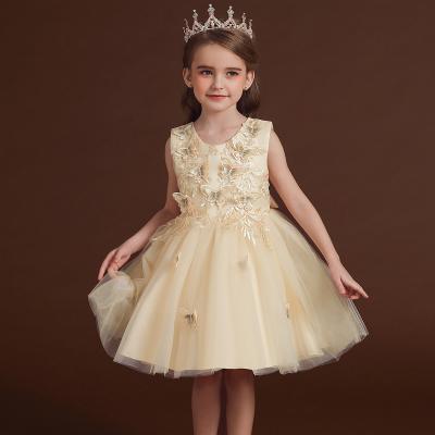 China Children casual latest fashion style baby 1-7years kids girls off shoulder dress summer casual babies party wear dress princess for sale