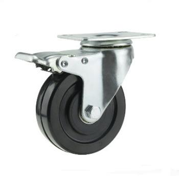 China OEM Modern Medium Duty Ratio Caster Wholesaler 100 Mm Dual Esd 4 Inch Wheels With Brake for sale