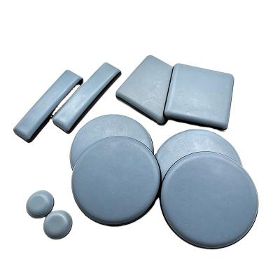 China Plastic PTFE Chair Leg Glides Customized Self Adhesive Flat Easy Movable PTFE Glides for sale