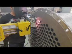 TIG Orbital Tube To Tubesheet Welding Machine Continuous Plus Current Control