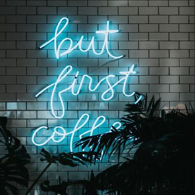 Cina Il segno al neon 30-240cm della lettera del caffè del ristorante ha personalizzato in vendita