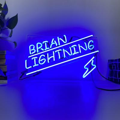 Cina Bordo su ordinazione di Brain Lighting Letter With Acrylic dell'insegna al neon del drop shipping in vendita