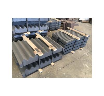 China energy & Mining Hot Selling Cheap Parts Price Manganese Steel Jaw Crusher Jaw Crusher Casting Plate for sale