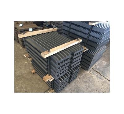 China energy & Durable Low Price Mining Manganese Steel Crusher Spare Part Moving Jaw Plate for sale