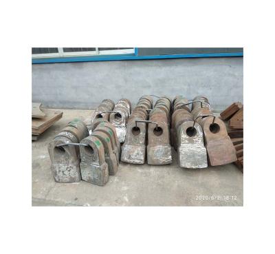 China energy & Mining High Manganese Steel Castings And Forgings Hammer Head Crusher Hammer Crusher for sale