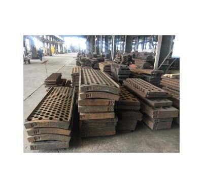 China energy & New Type Stocked Custom Mining Hammer Accessories Customized Grating Plate For Crusher for sale