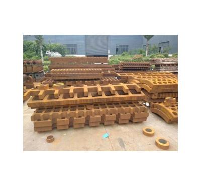 China energy & Chinese Manufacturer Parts Accessories High Manganese Steel Grinder Grate Mining Plate for sale