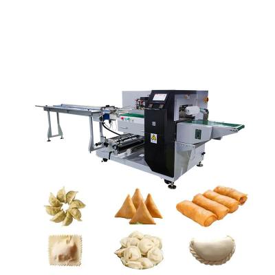 China Stainless Steel Pillow Packing Machine With Compressing Size 850*1000mm for sale