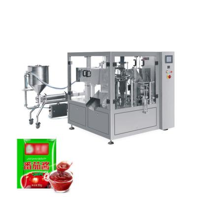 China Voorafgemaakte automatische vloeistofverpakkingsmachine 1000 ml - 3000 ml grote vloeistofpomp Te koop