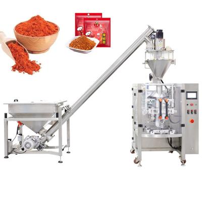 China Fully automatic vertical form fill seal commercial seasoning powder vffs packing machine for sale