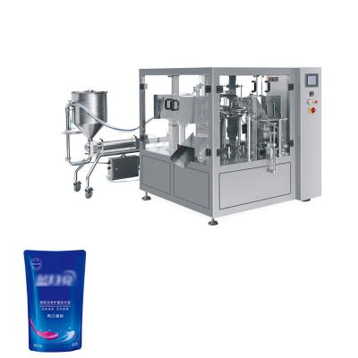 China Stainless Steel 304 Single Layer PE Stand Pouch Packing Machine for sale