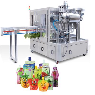 China Spouted Pouch Filling And Sealing Machine Manufacturers for sale