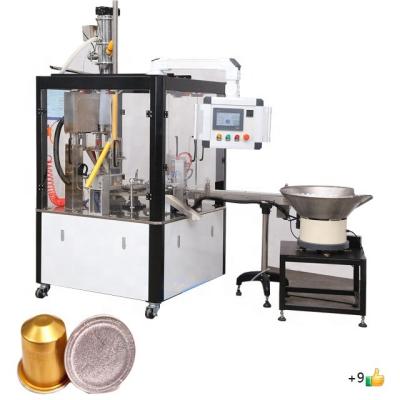 China Automatic Coffee Cup Filling And Sealing Machine For Nespresso , Automatic Water/ Yogurt Cup Filling And Sealing Machine for sale