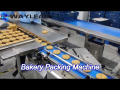 220V / 50Hz Power Supply Bakery Packing Machine Plastic Food Packaging Machine