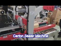 Carton Box Packing And Sealing Machine Food High Speed Automatic Case Sealer Machine