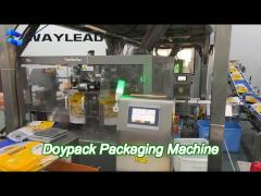 automatic doypack packaging machine for granule compact design packing speed 10-80bags/min