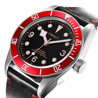 China DIVER Corgeut 41mm Sapphire Mechanical Men Waterproof Wrist Automatic Watches for sale