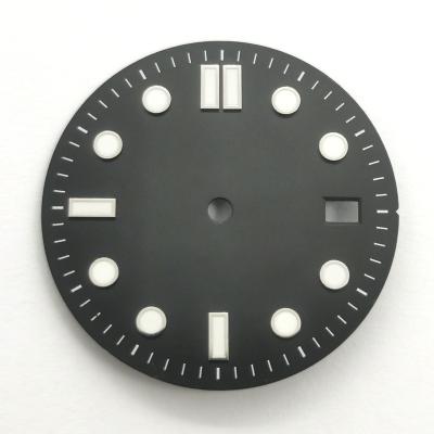 China Watch Dials High Quality 31mm Black Blue White Dial 31mm Watch Face Parts High Precision Watch Face for sale