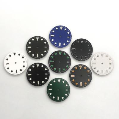 China 28.5mm Watch Dial Customized Parts Fit NH35 ETA 2824 2836 Miyota 8215 821A Mingzhu 2813 3804 Mechanical Movement Watch Parts 28.5mm for sale